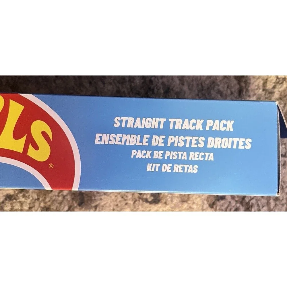 Hot Wheels Track Creator Straight Track 3 Feet Speed Snap Track & 2 Adapters X 2